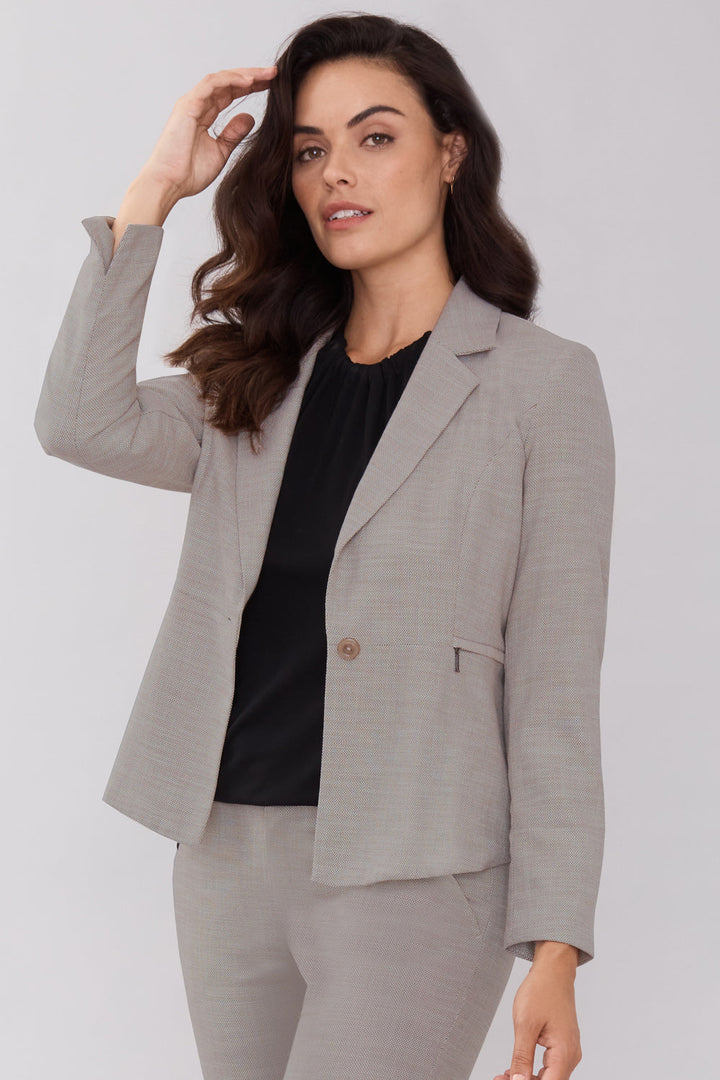 Carter Jacket- Sand Dune Weave: FINAL SALE