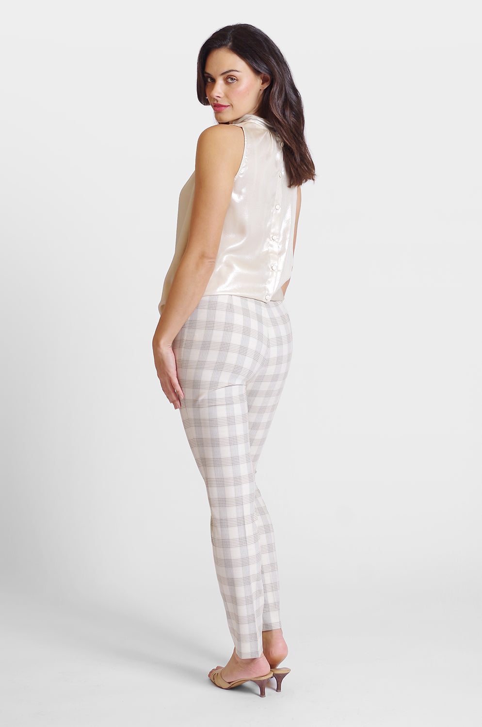 Jasmine Pant - Charleston Plaid: FINAL SALE