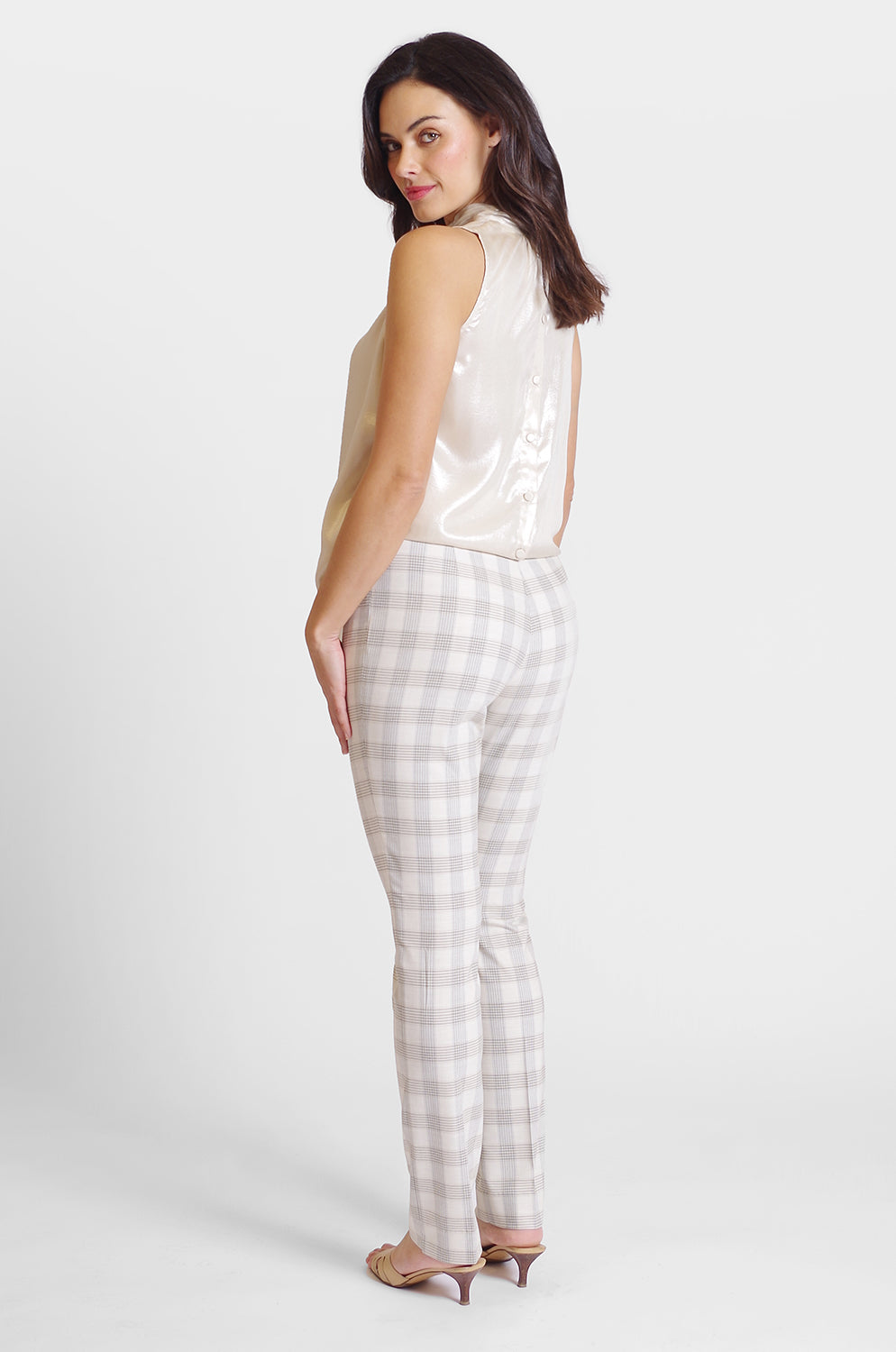 Jezebelle Pant - Charleston Plaid: FINAL SALE