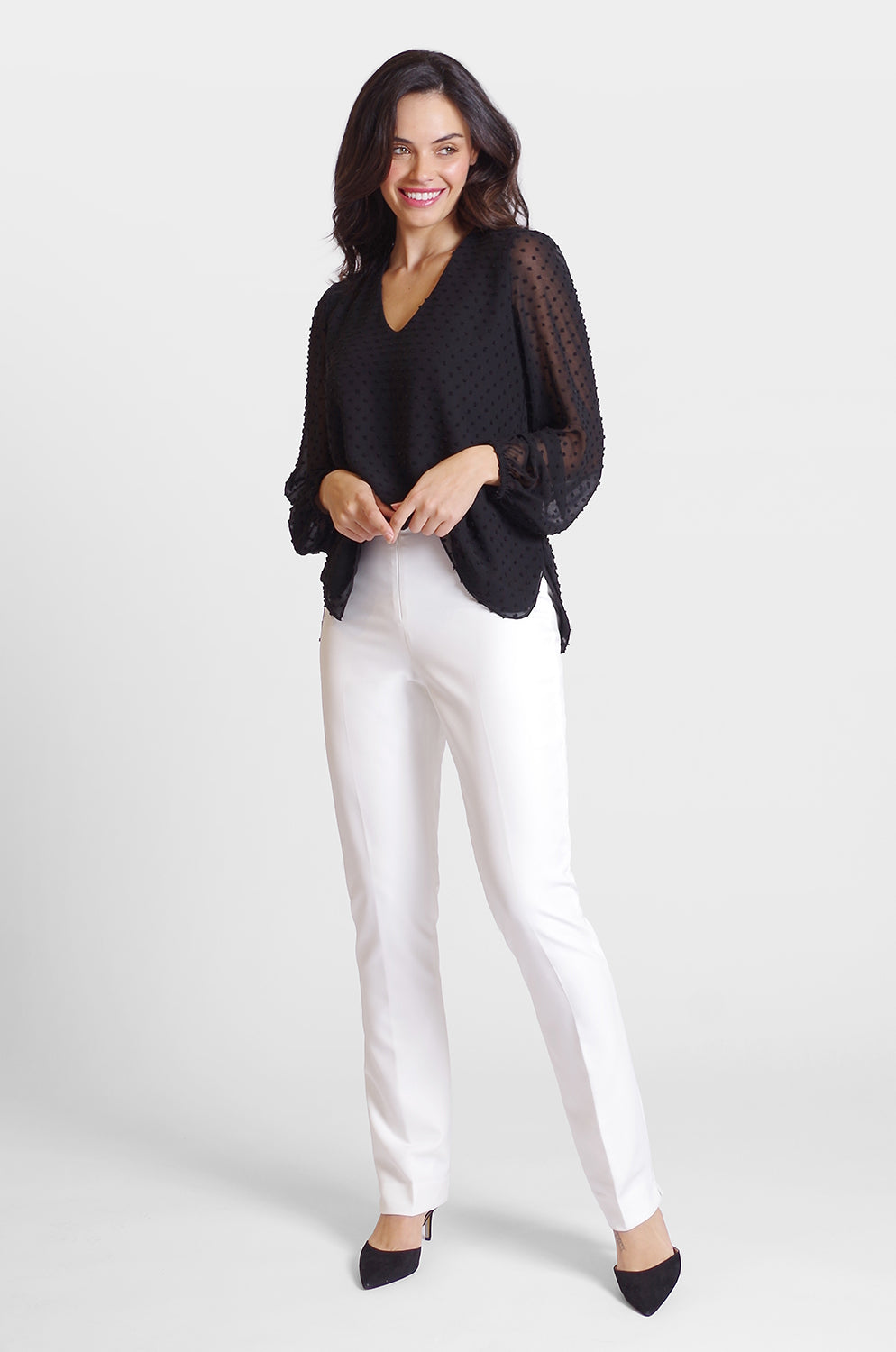 Jezebelle Pant - Castle Stretch: FINAL SALE