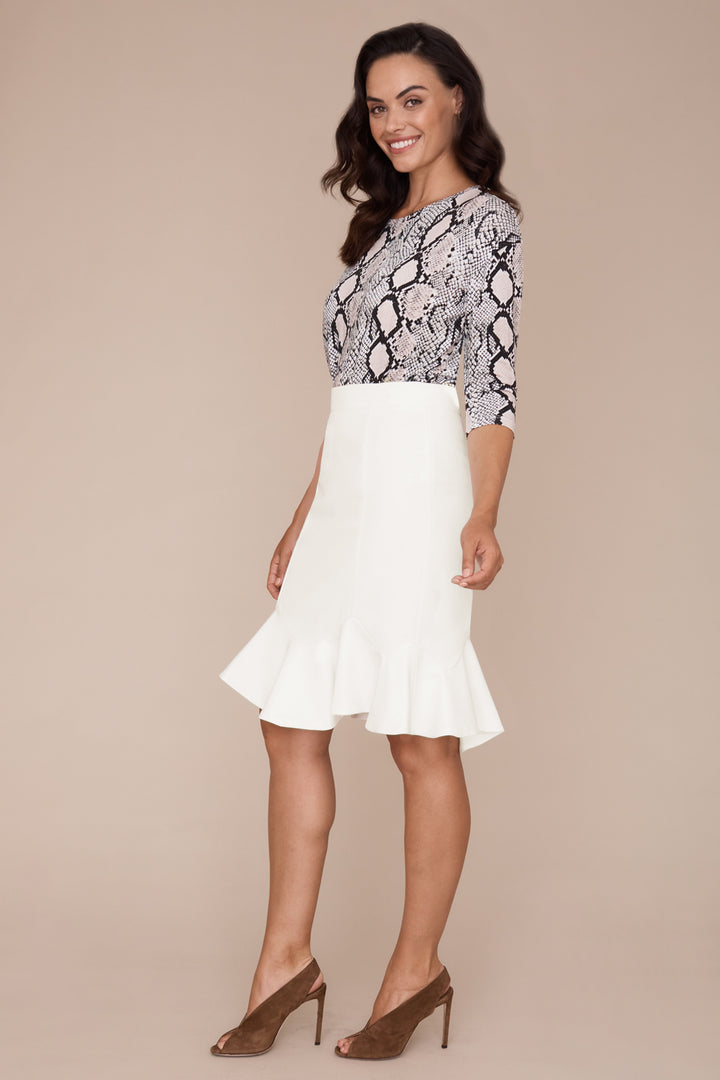 Goldie Skirt - Castle Stretch: FINAL SALE
