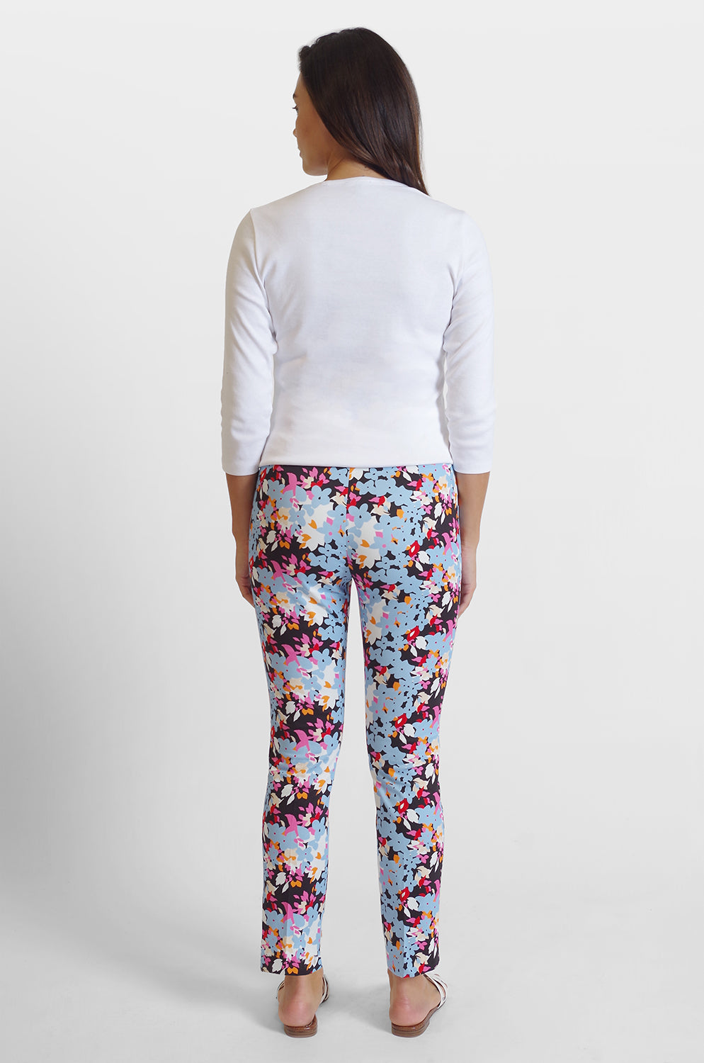 Kaylee Pant - Colorful Bouquet: FINAL SALE