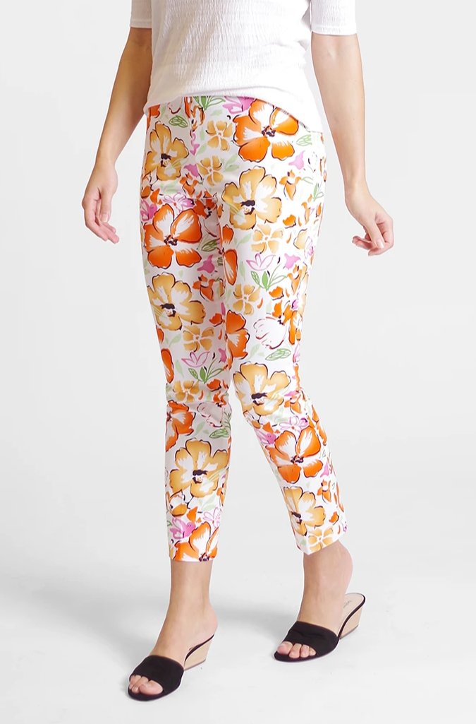 Kaylee Pant - Multi Floral: FINAL SALE