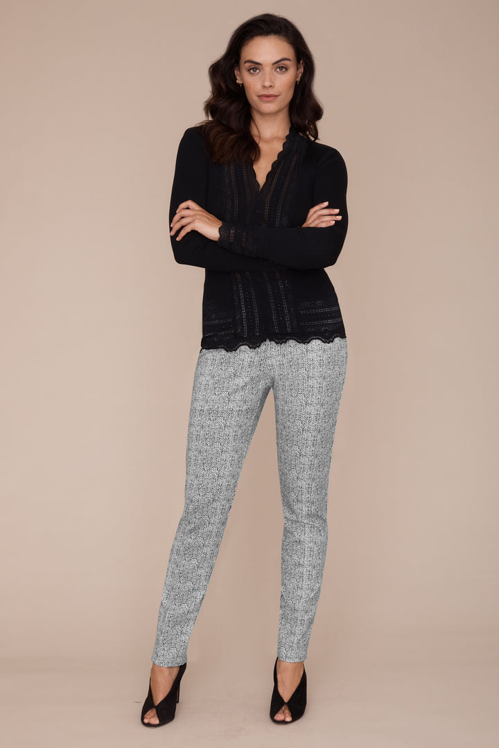 Jasmine Pant - Tile Print: FINAL SALE