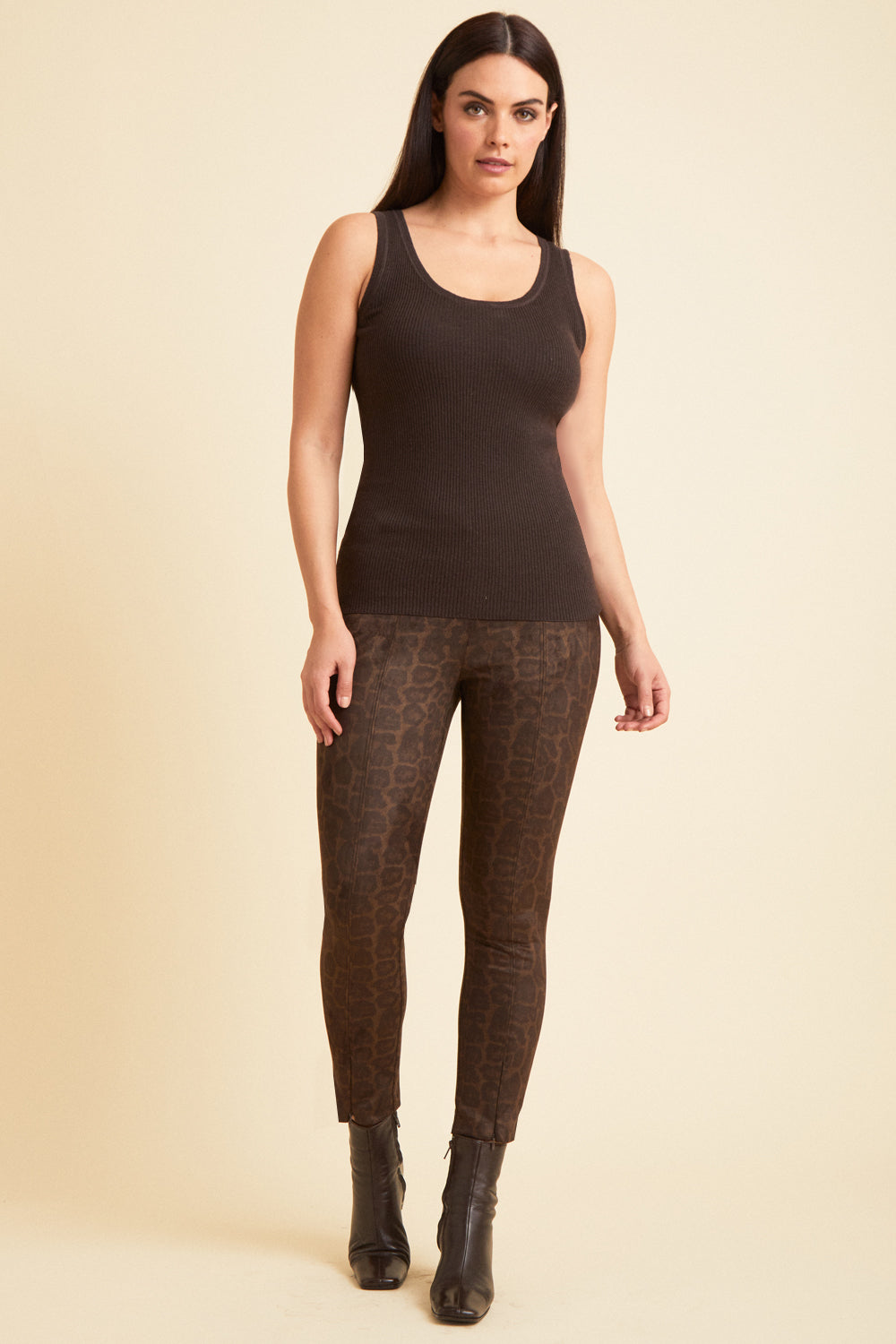 Sloane Pant - Cheetah Suede: FINAL SALE