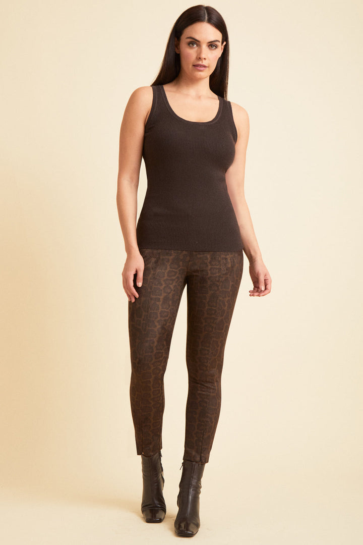 Sloane Pant - Cheetah Suede: FINAL SALE