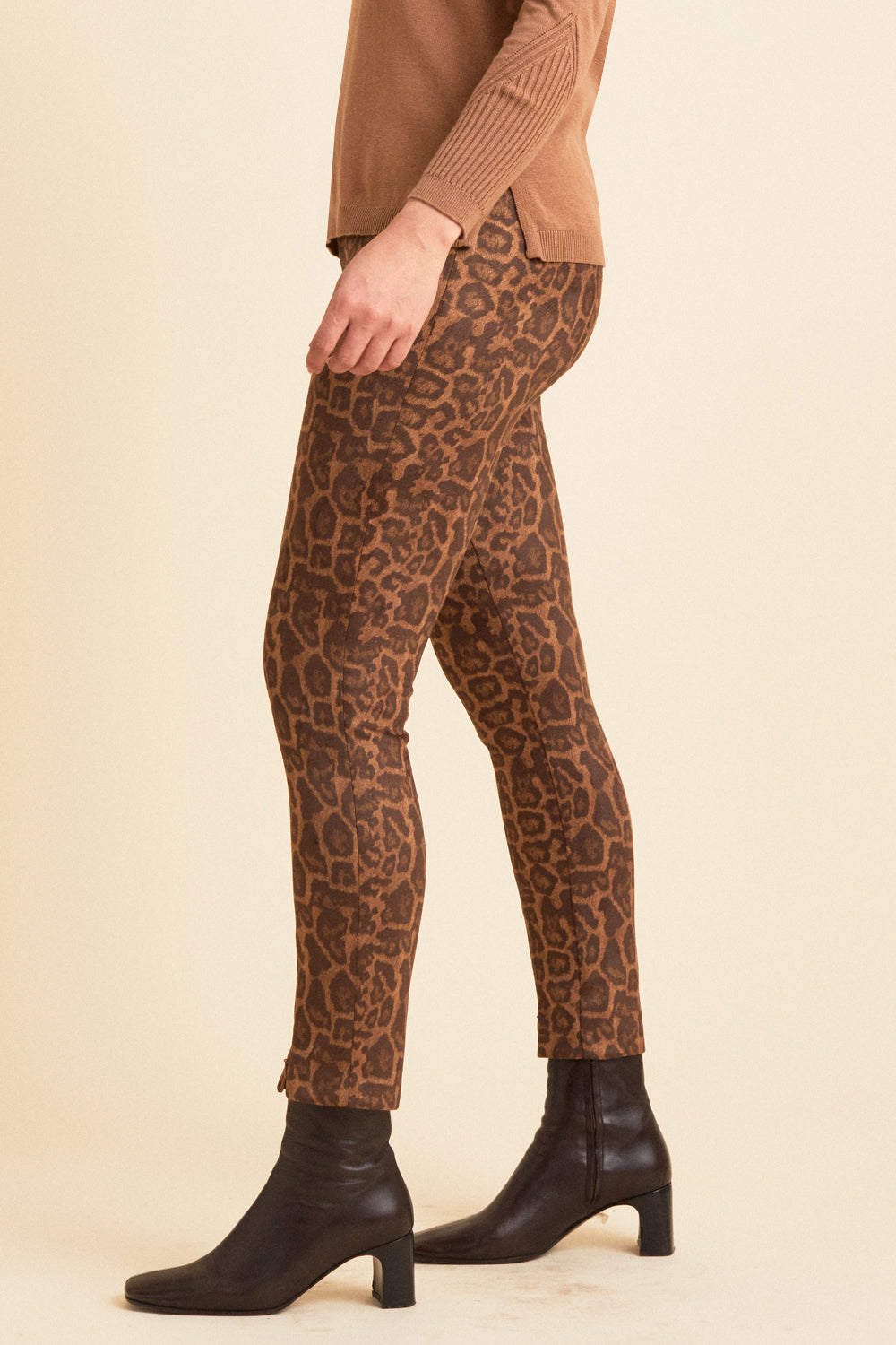 Sloane Pant - Cheetah Suede: FINAL SALE