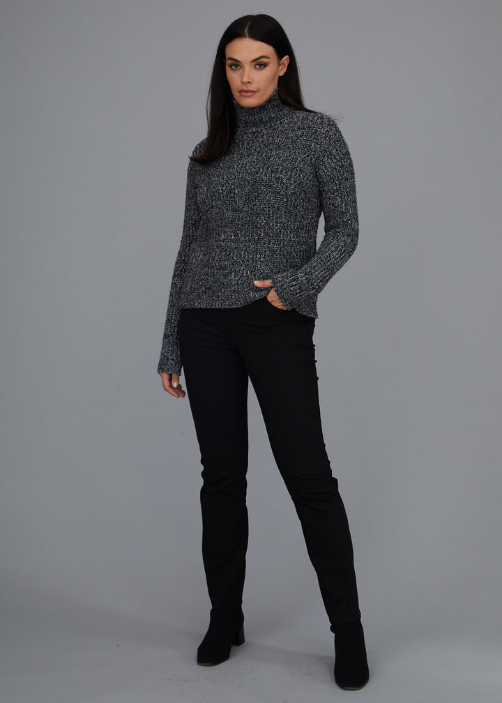 Cozy Mock Neck Sweater: FINAL SALE
