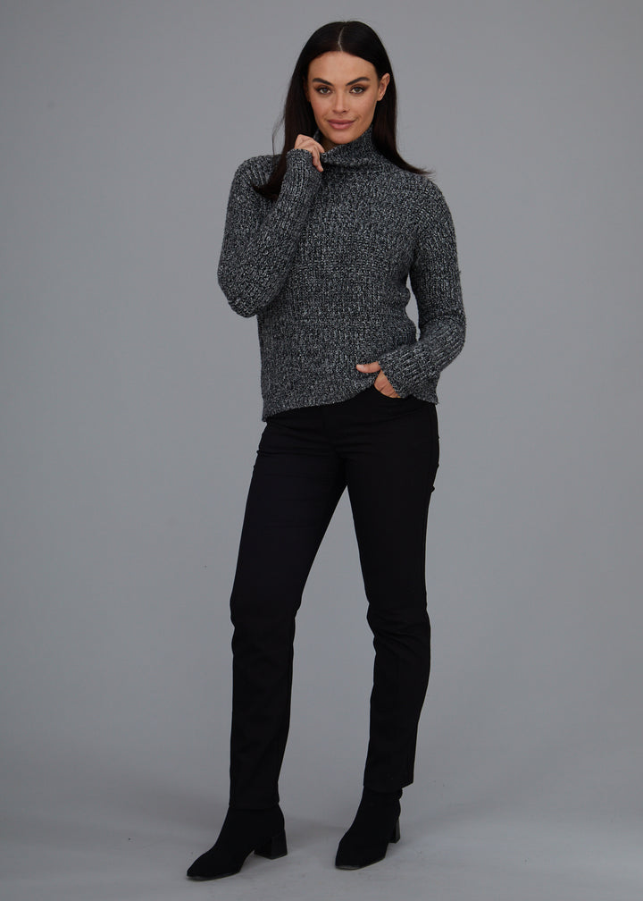 Cozy Mock Neck Sweater: FINAL SALE
