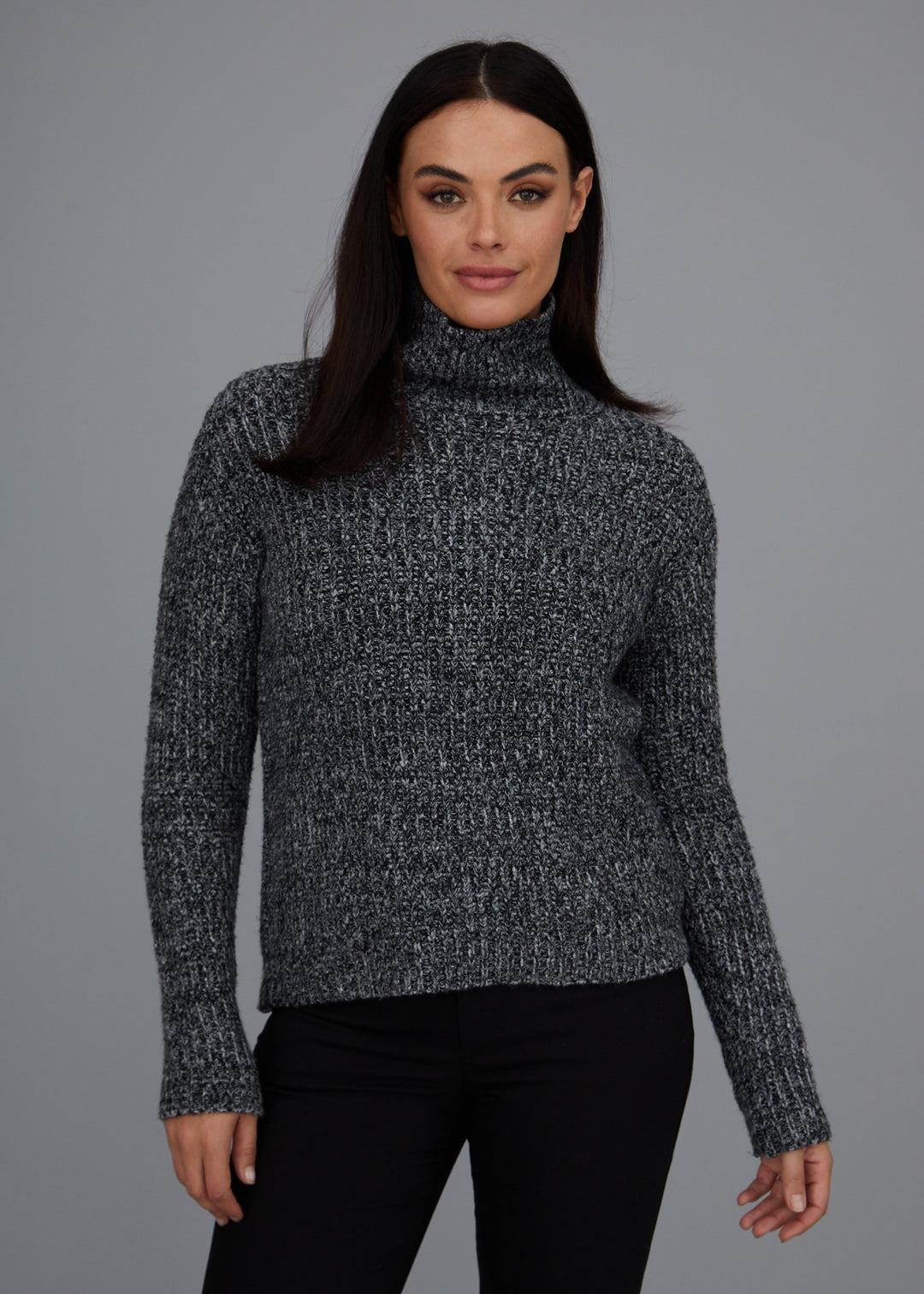 Cozy Mock Neck Sweater: FINAL SALE