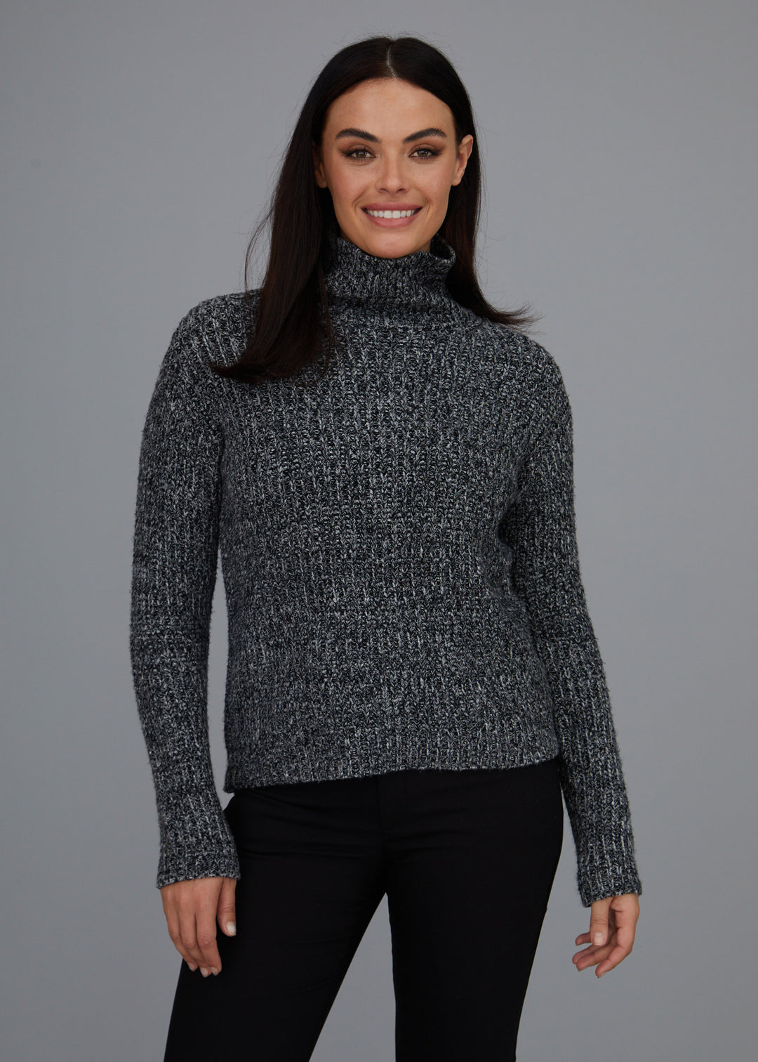 Cozy Mock Neck Sweater: FINAL SALE