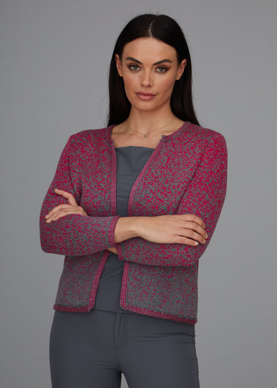 Pixelated Cardigan Sweater: FINAL SALE