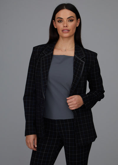 Marni Jacket - Wall Street Plaid: FINAL SALE