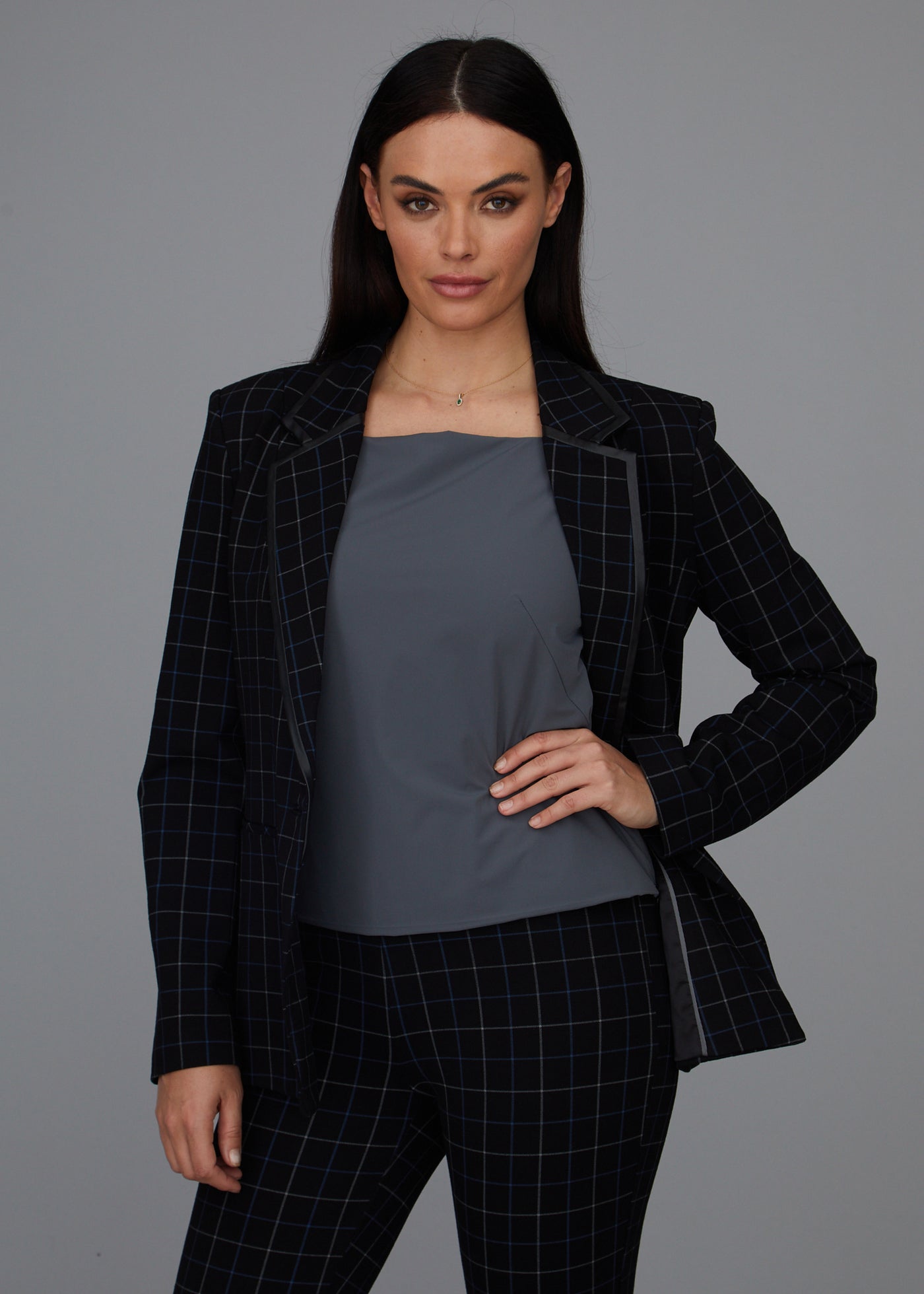 Marni Jacket - Wall Street Plaid: FINAL SALE