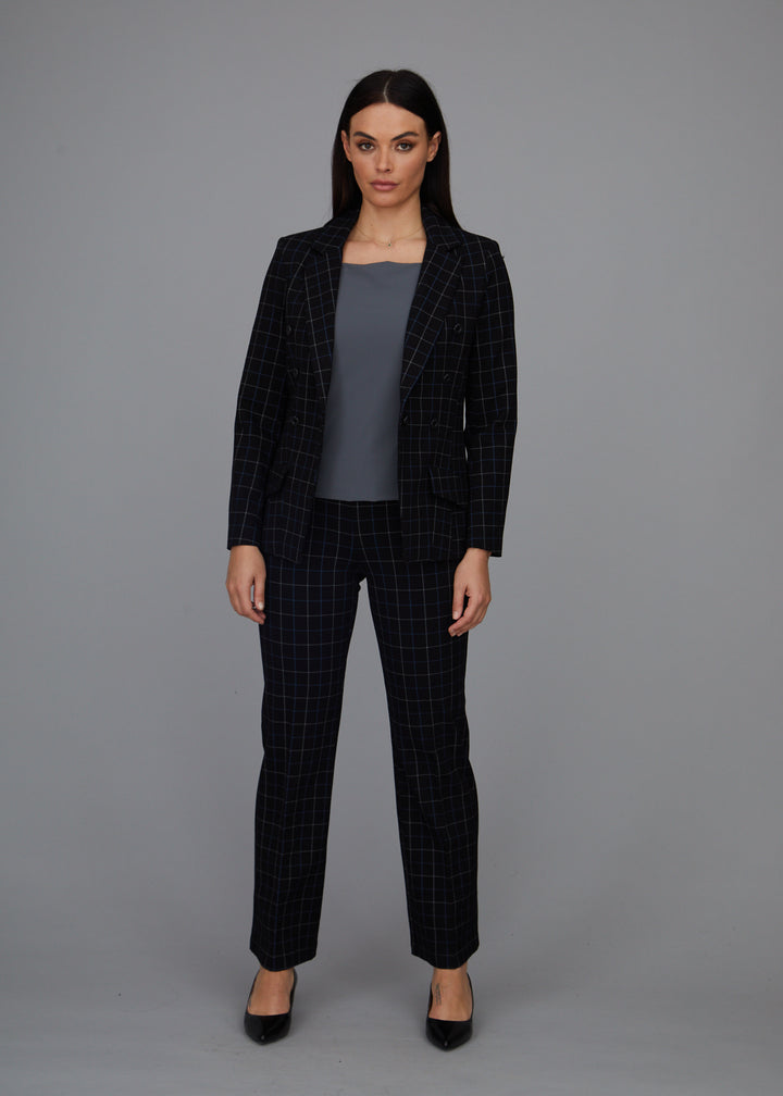 Steely 1 Button DB Jacket - Wall Street Plaid: FINAL SALE
