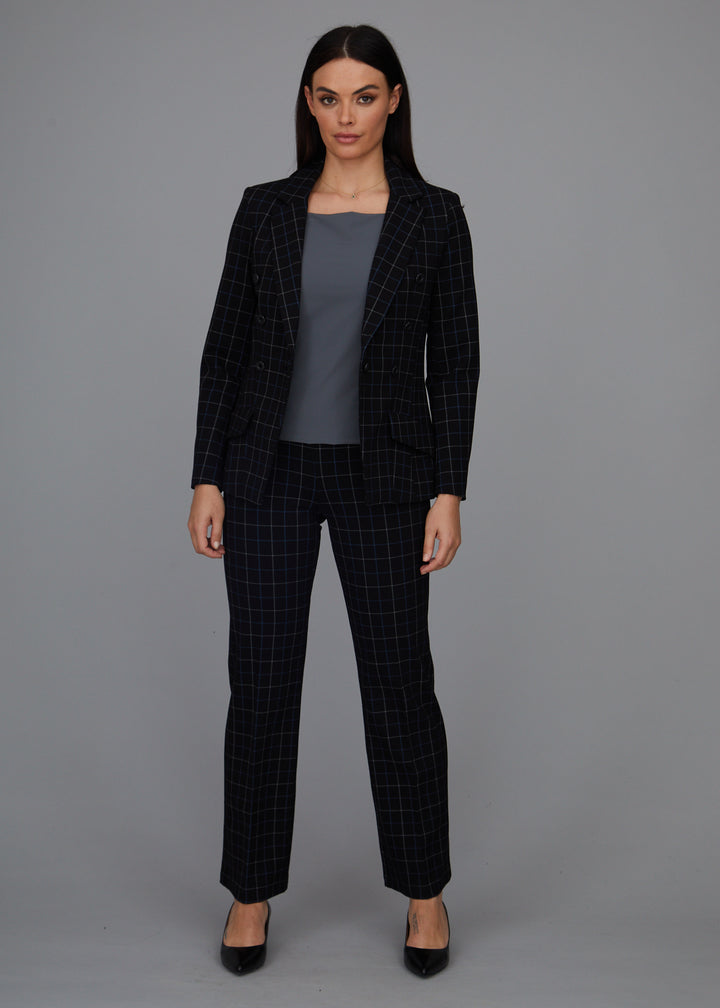 Steely 1 Button DB Jacket - Wall Street Plaid: FINAL SALE