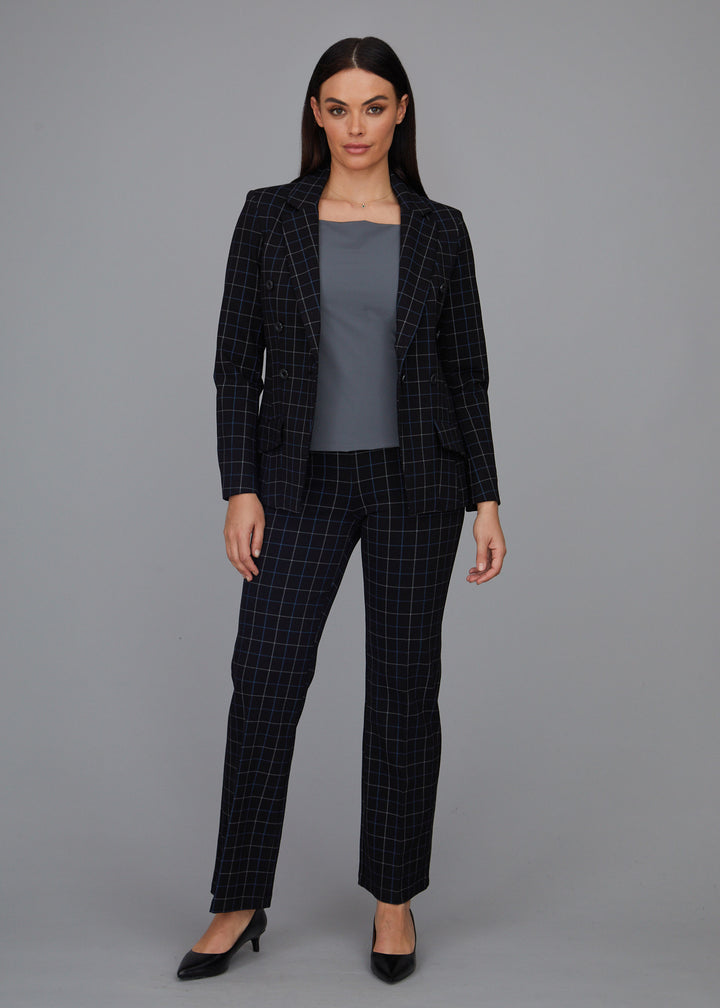Steely 1 Button DB Jacket - Wall Street Plaid: FINAL SALE
