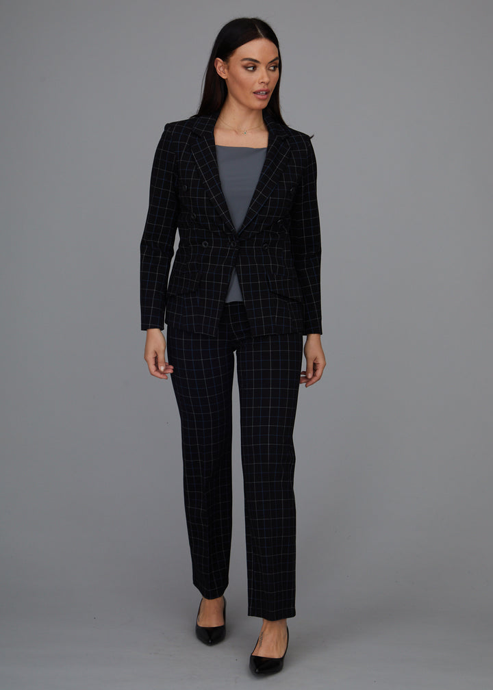 Steely 1 Button DB Jacket - Wall Street Plaid: FINAL SALE