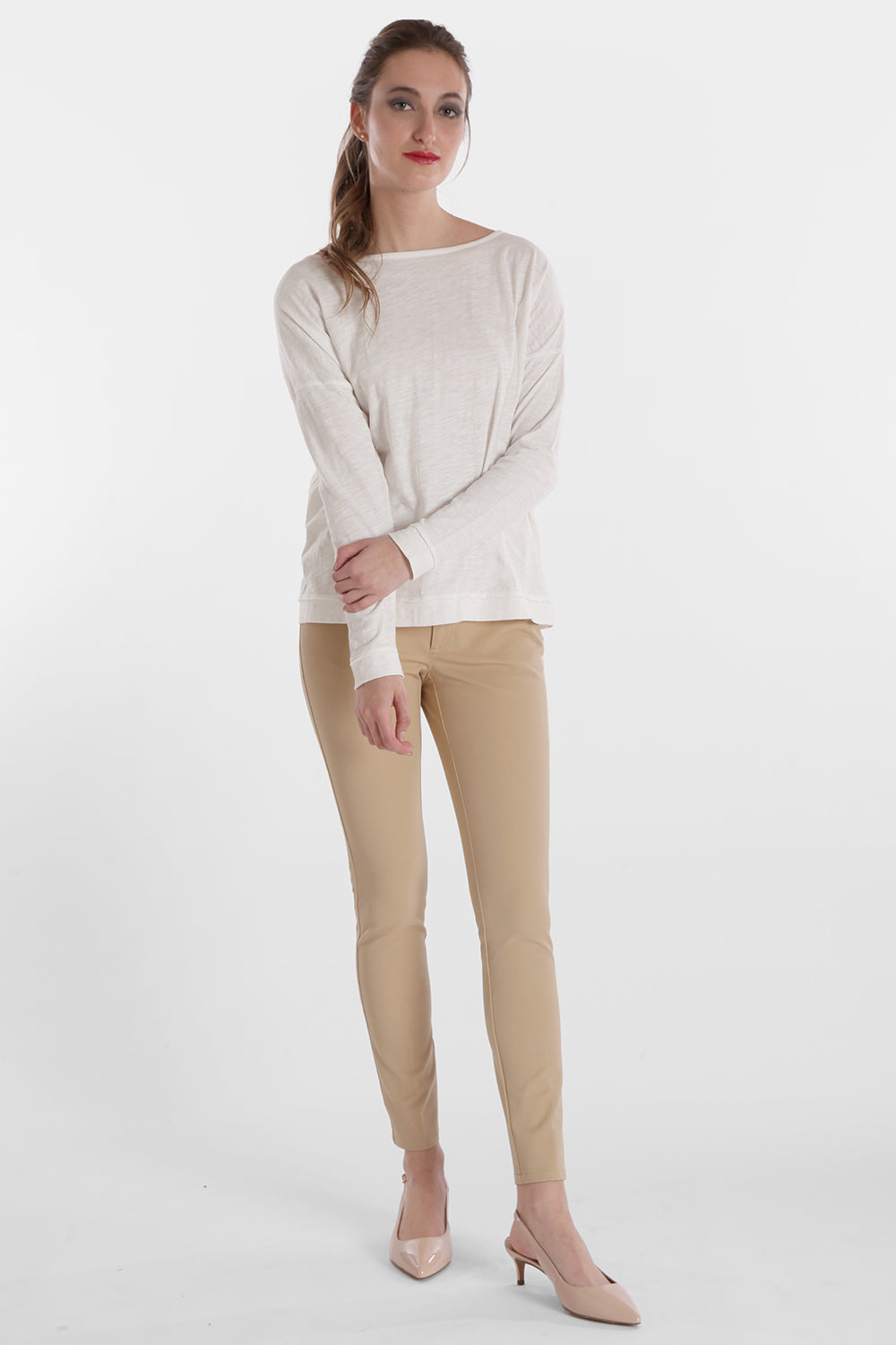 Harley Ankle Slim Jean - Blossom Twill - Fashion Colors: FINAL SALE