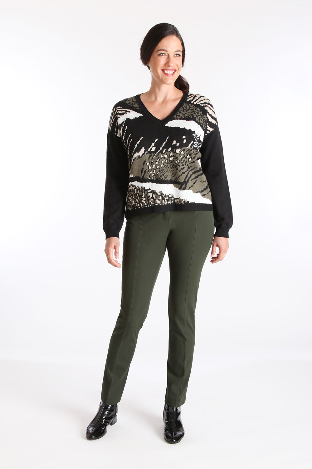 Brady Pant - Blossom Twill: FINAL SALE
