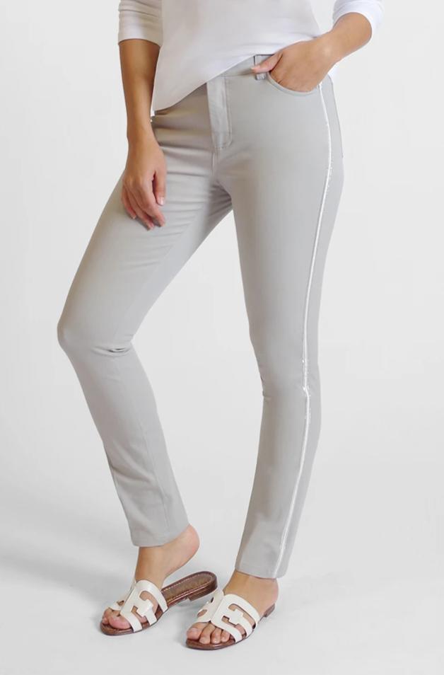 Oakley Metallic Stripe Slim Jean - Blossom Twill: FINAL SALE