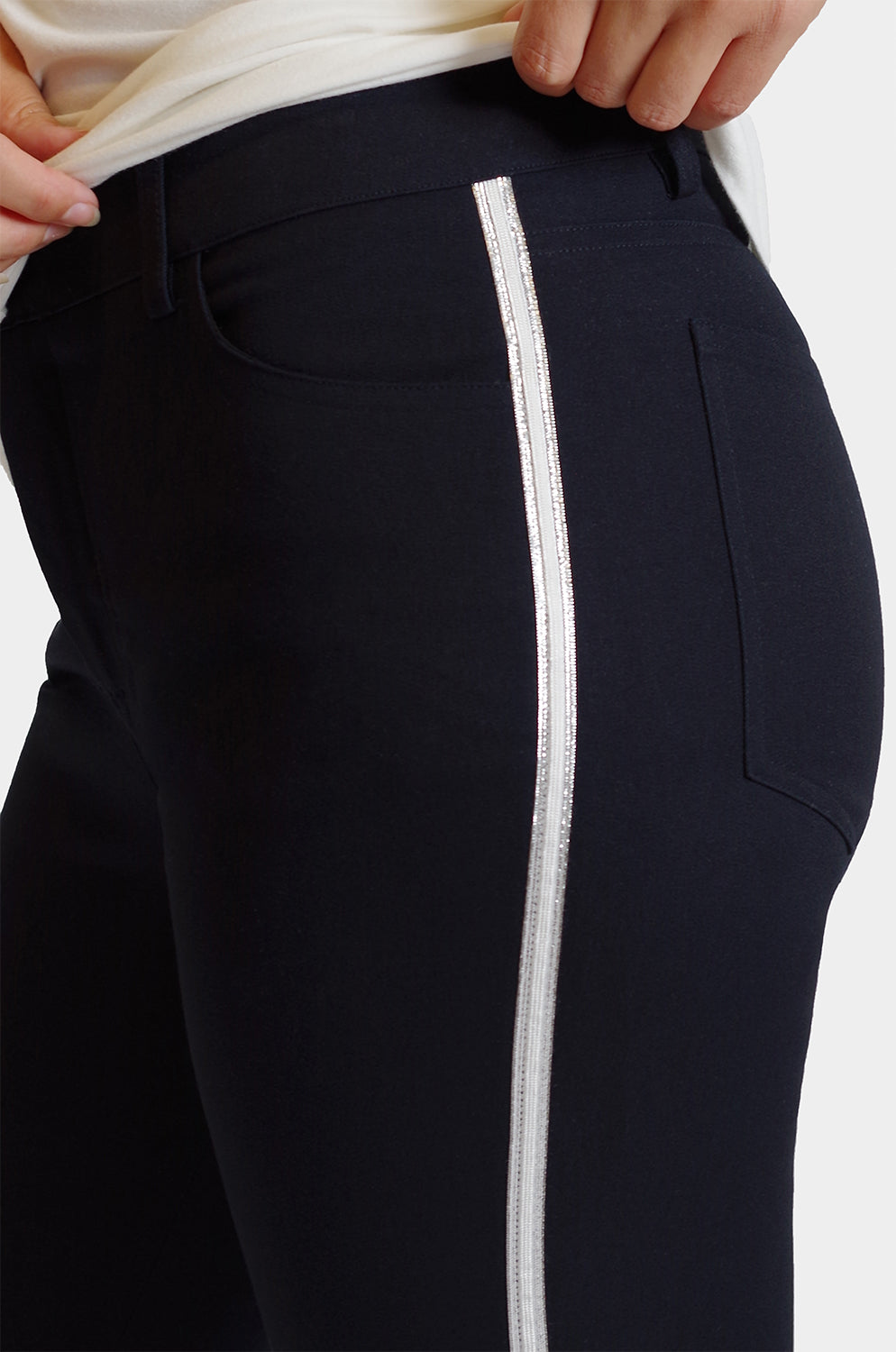 Oakley Metallic Stripe Slim Jean - Blossom Twill: FINAL SALE
