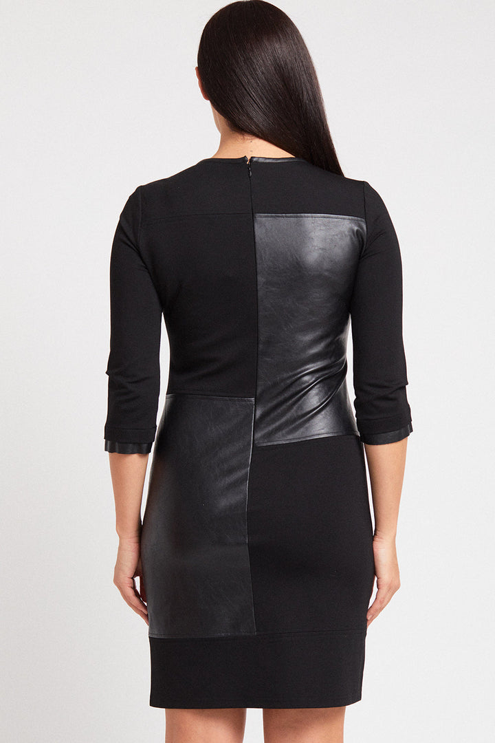 Michaela Patchwork Dress - Paramount Knit