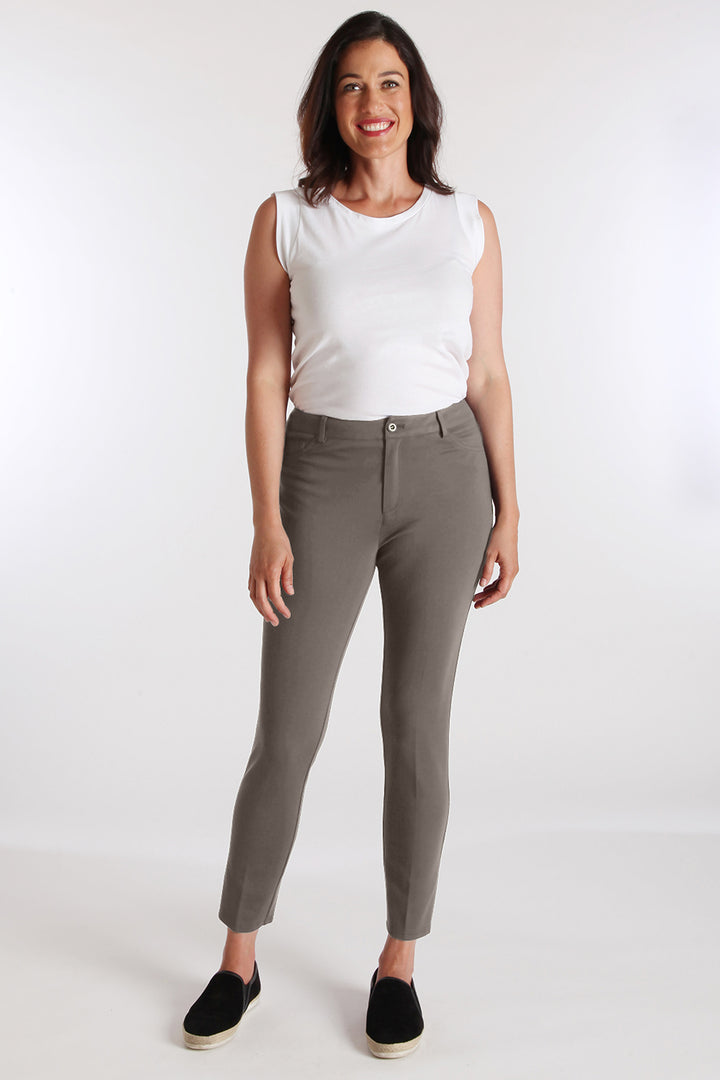 Harley Ankle Slim Jean - Paramount Knit: FINAL SALE
