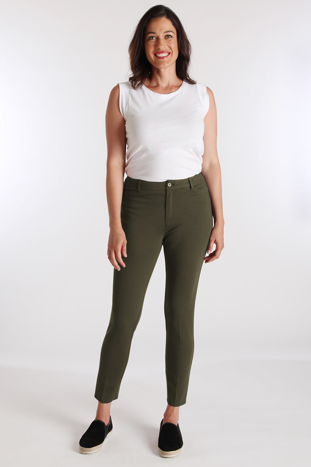 Harley Ankle Slim Jean - Paramount Knit: FINAL SALE