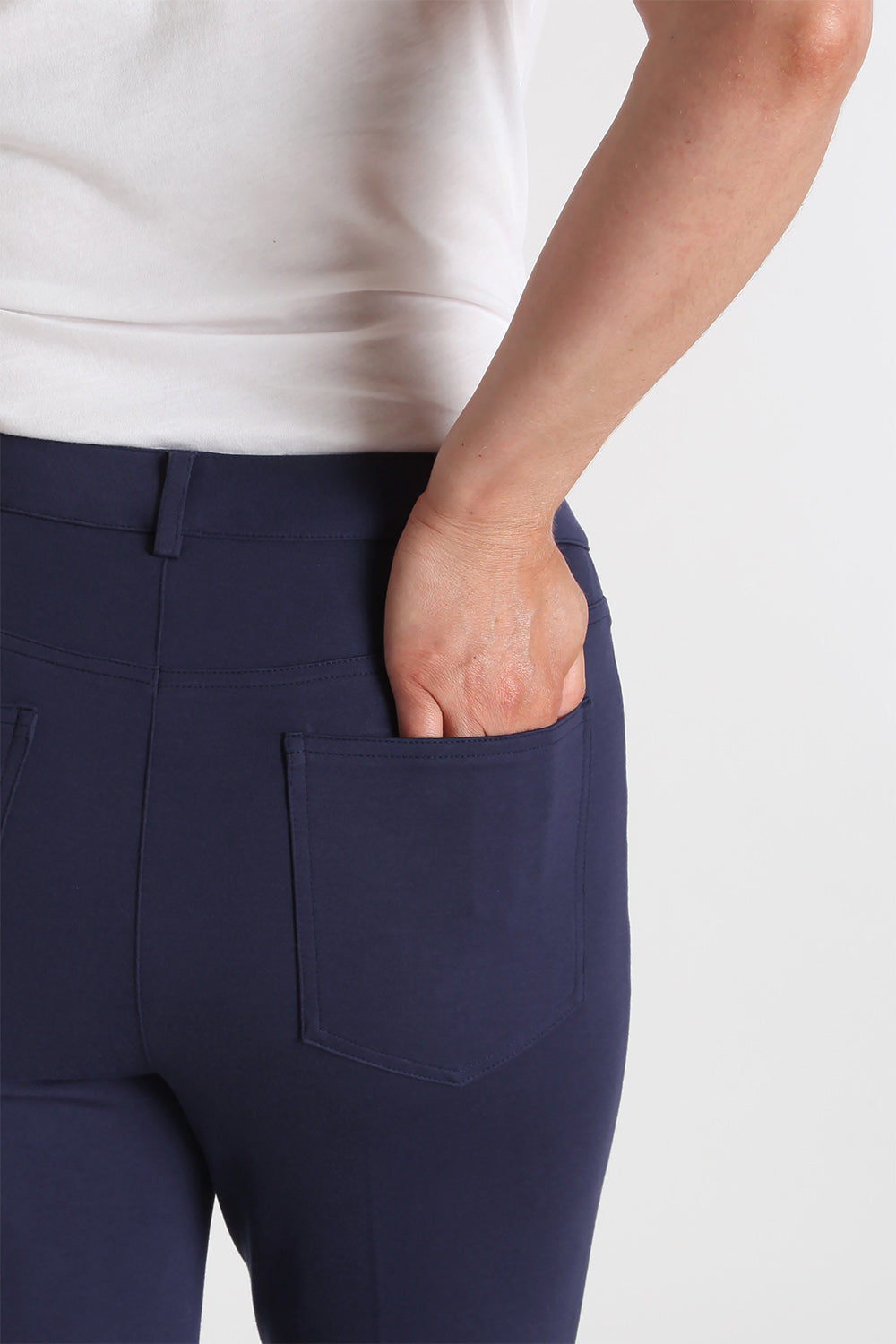 Harley Ankle Slim Jean - Paramount Knit: FINAL SALE