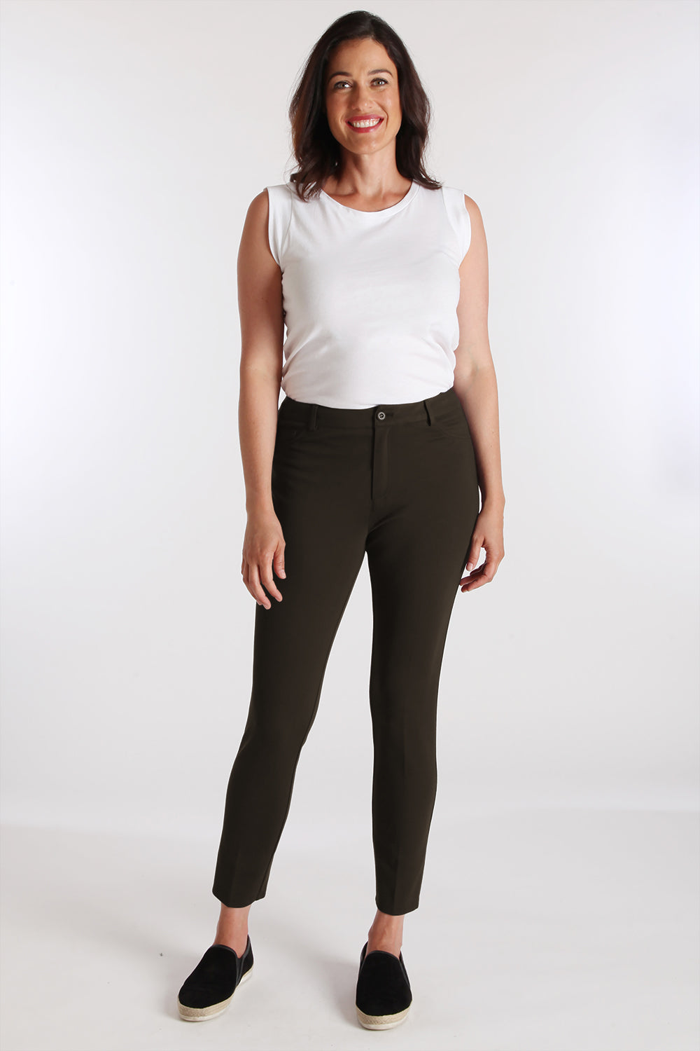Harley Ankle Slim Jean - Paramount Knit: FINAL SALE