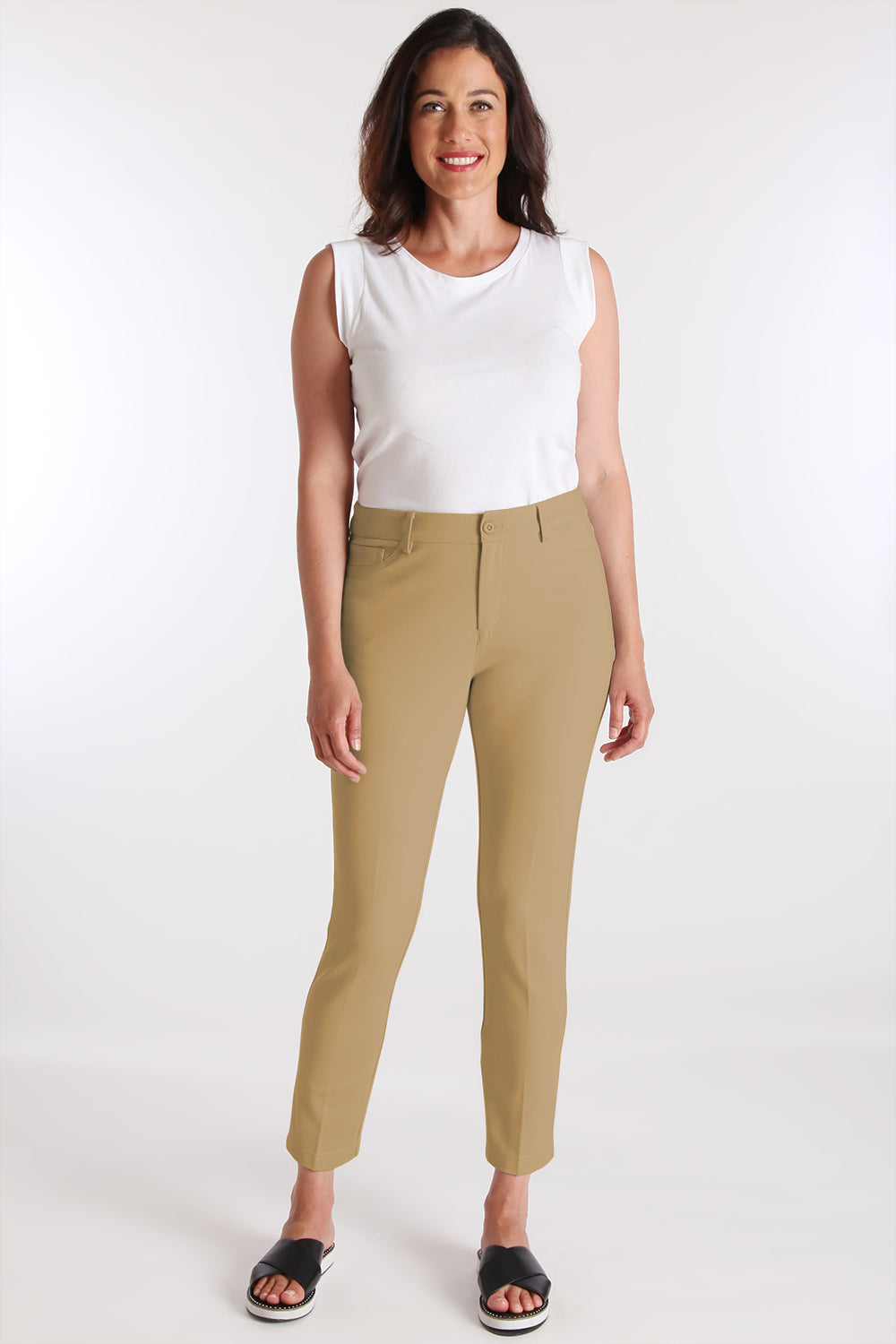 Harley Ankle Slim Jean - Paramount Knit: FINAL SALE
