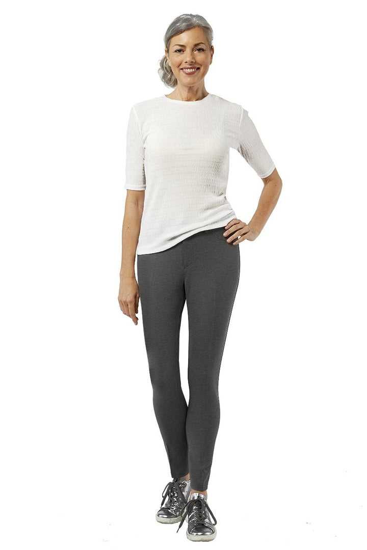 Harley Ankle Slim Jean - Paramount Knit: FINAL SALE