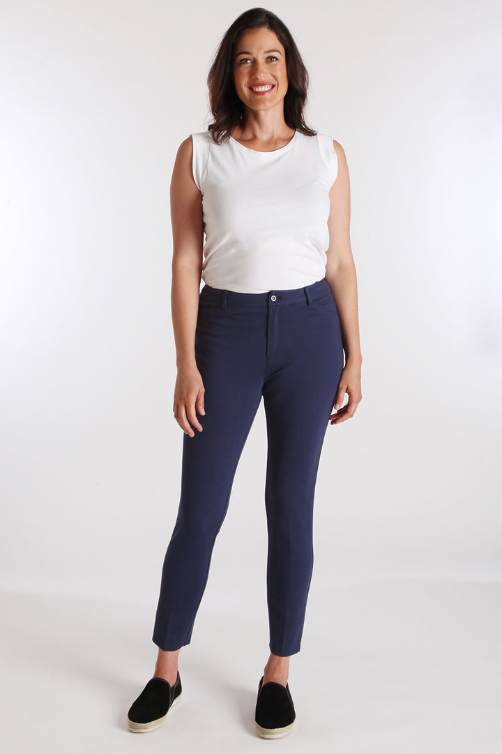 Harley Ankle Slim Jean - Paramount Knit: FINAL SALE
