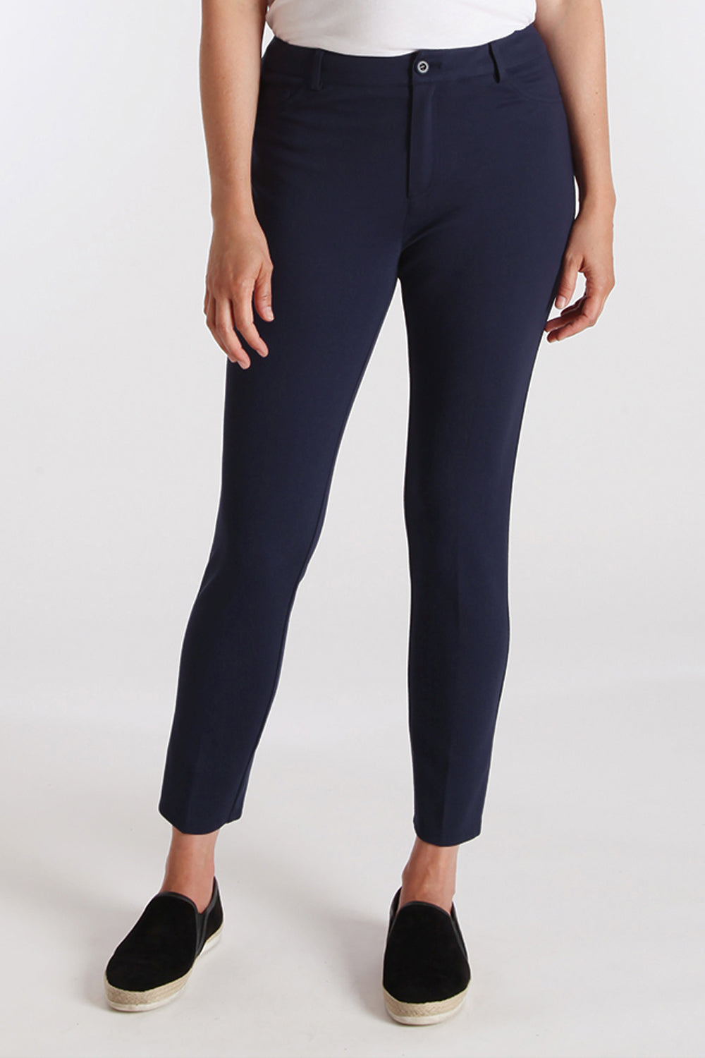 Harley Ankle Slim Jean - Paramount Knit: FINAL SALE