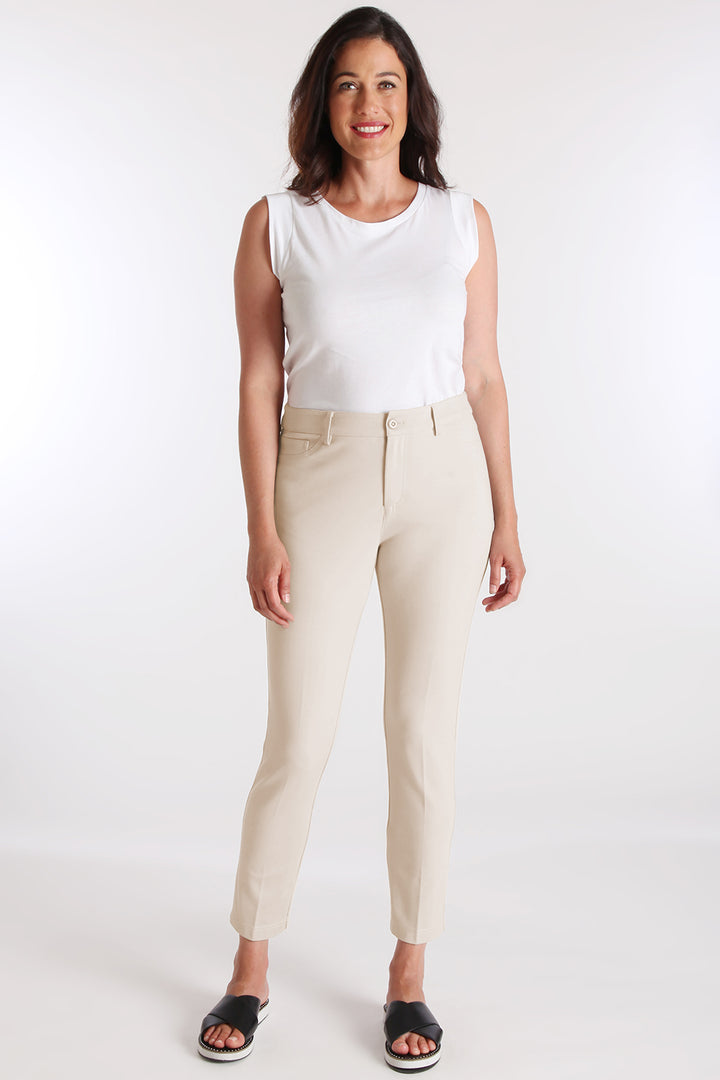 Harley Ankle Slim Jean - Paramount Knit: FINAL SALE