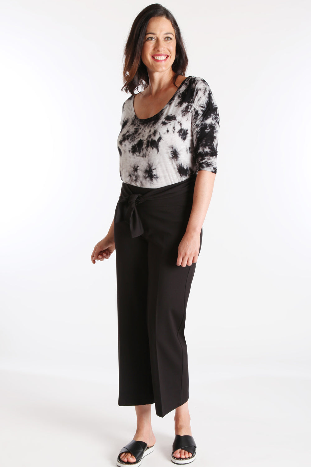 Noah Crop Pant - Paramount Knit: FINAL SALE