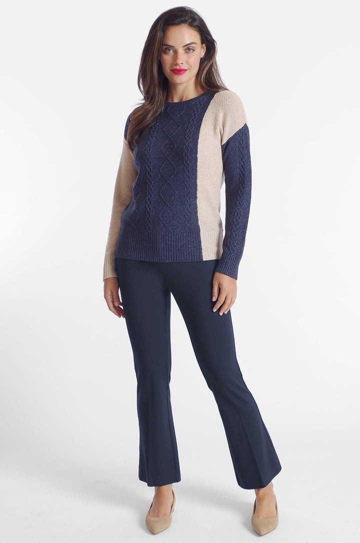 Cher Flare Pant - Paramount Knit: FINAL SALE