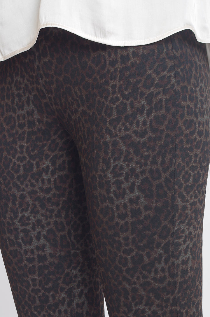 Jasmine Pant - Knit Print: FINAL SALE