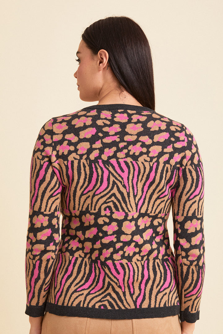 Mixed Pattern Crew - Safari Bound: FINAL SALE