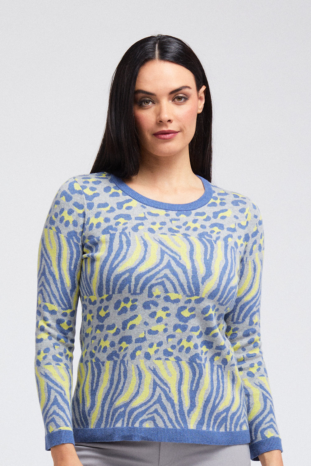 Mixed Pattern Crew - Safari Bound: FINAL SALE