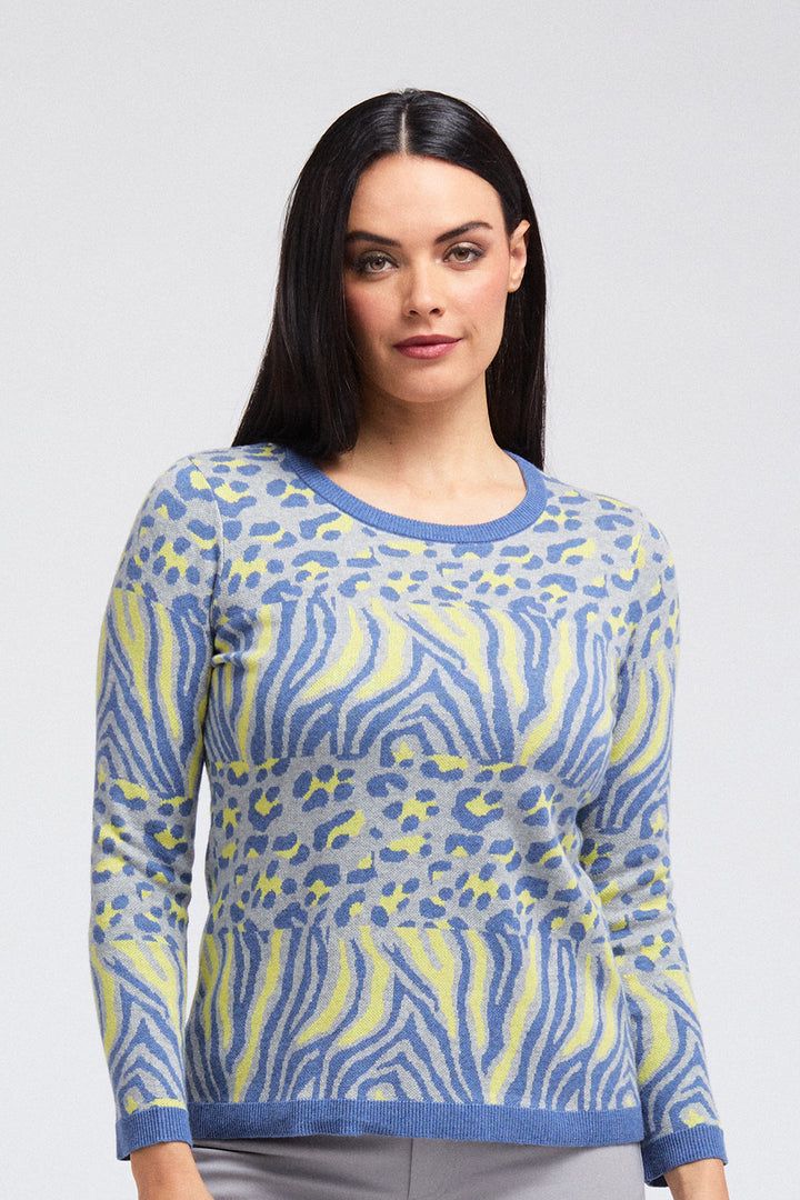 Mixed Pattern Crew - Safari Bound: FINAL SALE