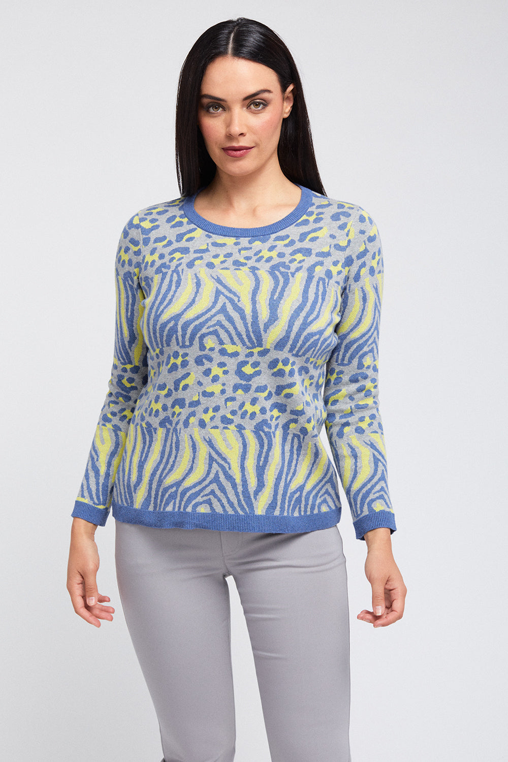 Mixed Pattern Crew - Safari Bound: FINAL SALE