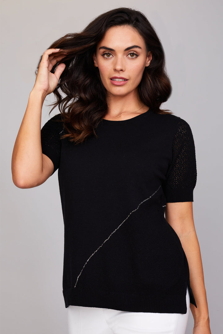 Mixed Stitch Elbow Sleeve: FINAL SALE