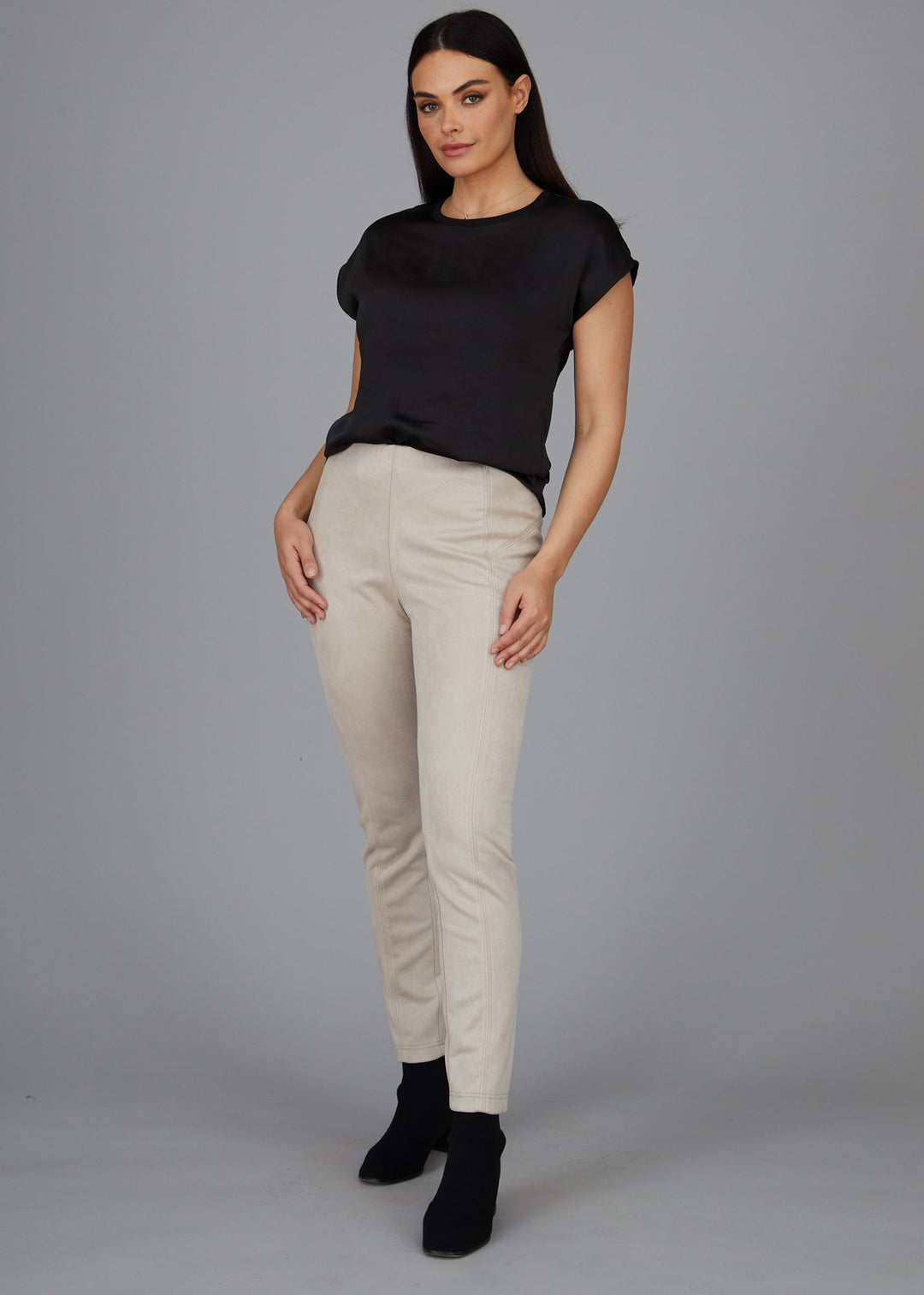 Chantal Legging - Faux Suede: FINAL SALE