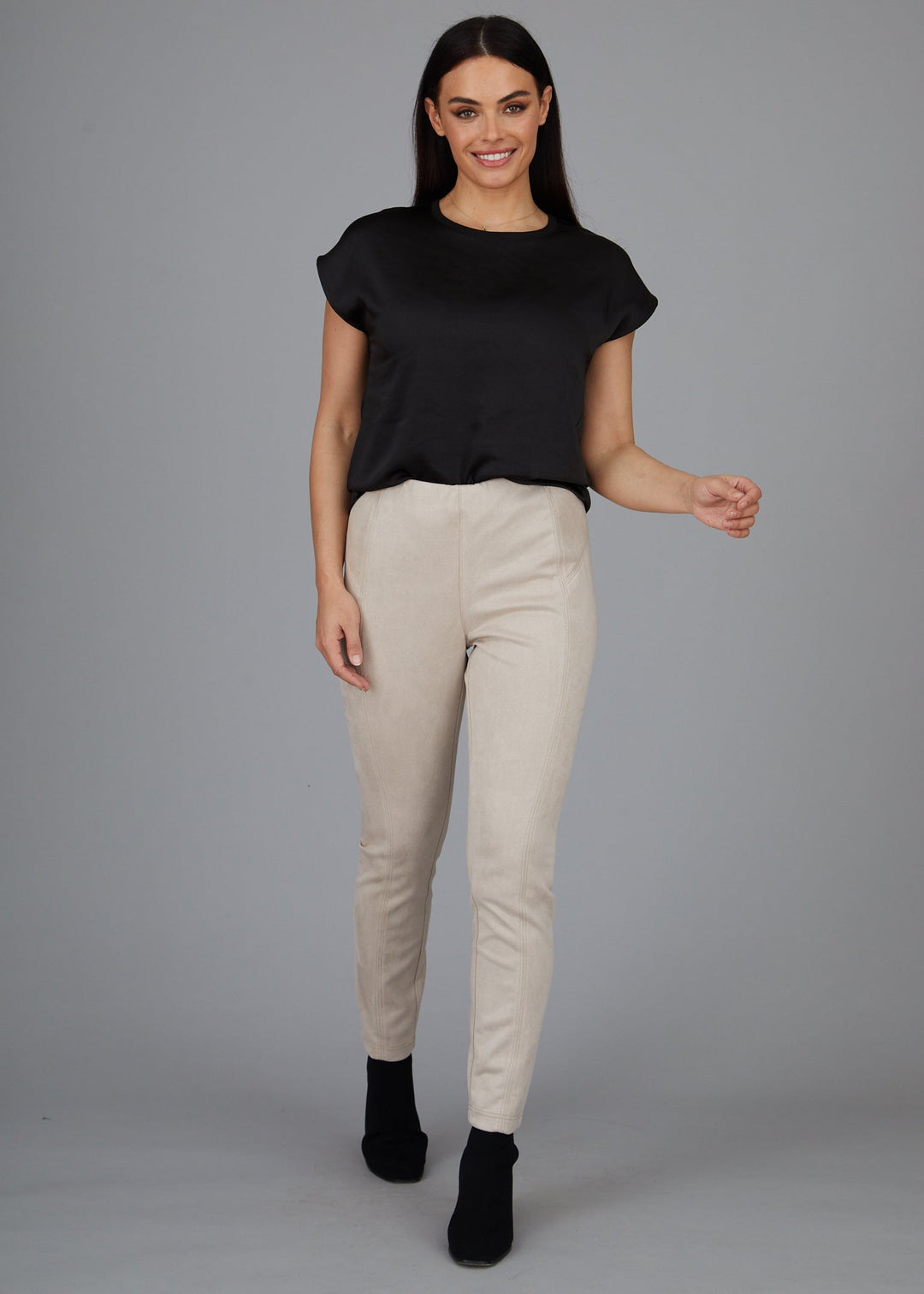 Chantal Legging - Faux Suede: FINAL SALE