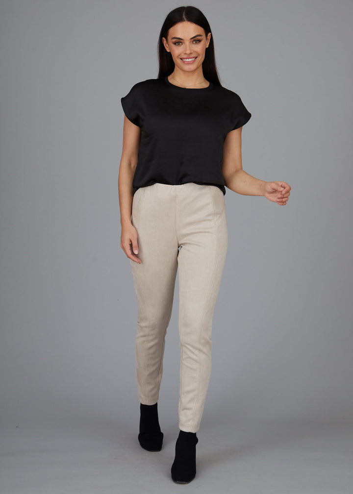 Chantal Legging - Faux Suede: FINAL SALE