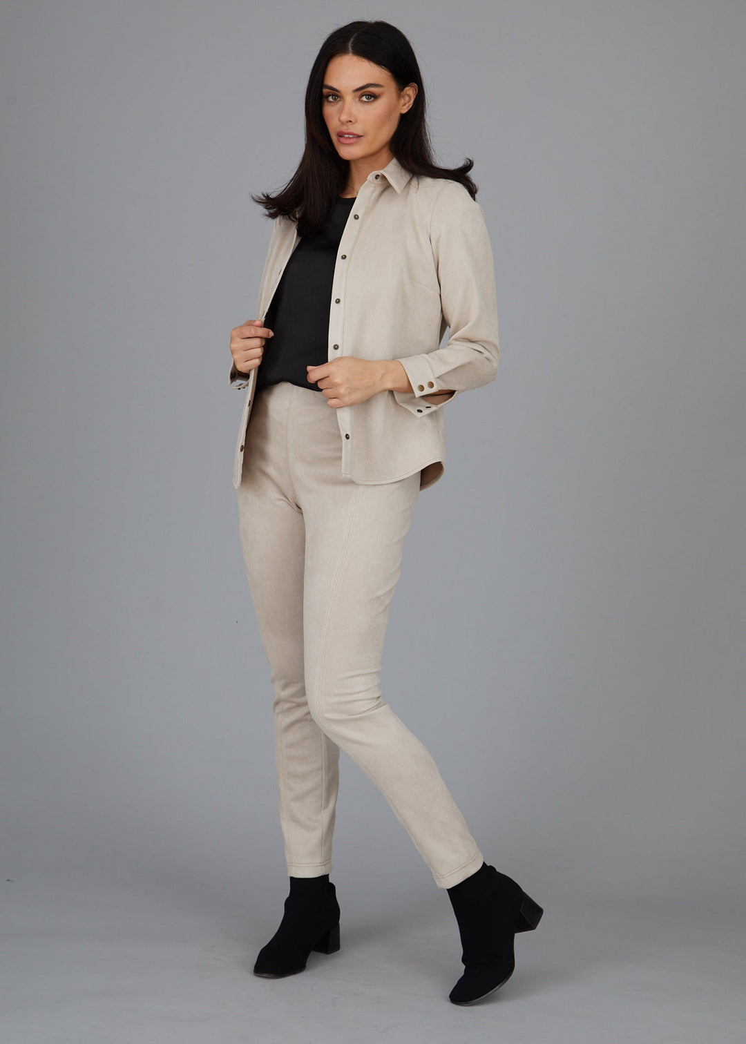 Chantal Legging - Faux Suede: FINAL SALE