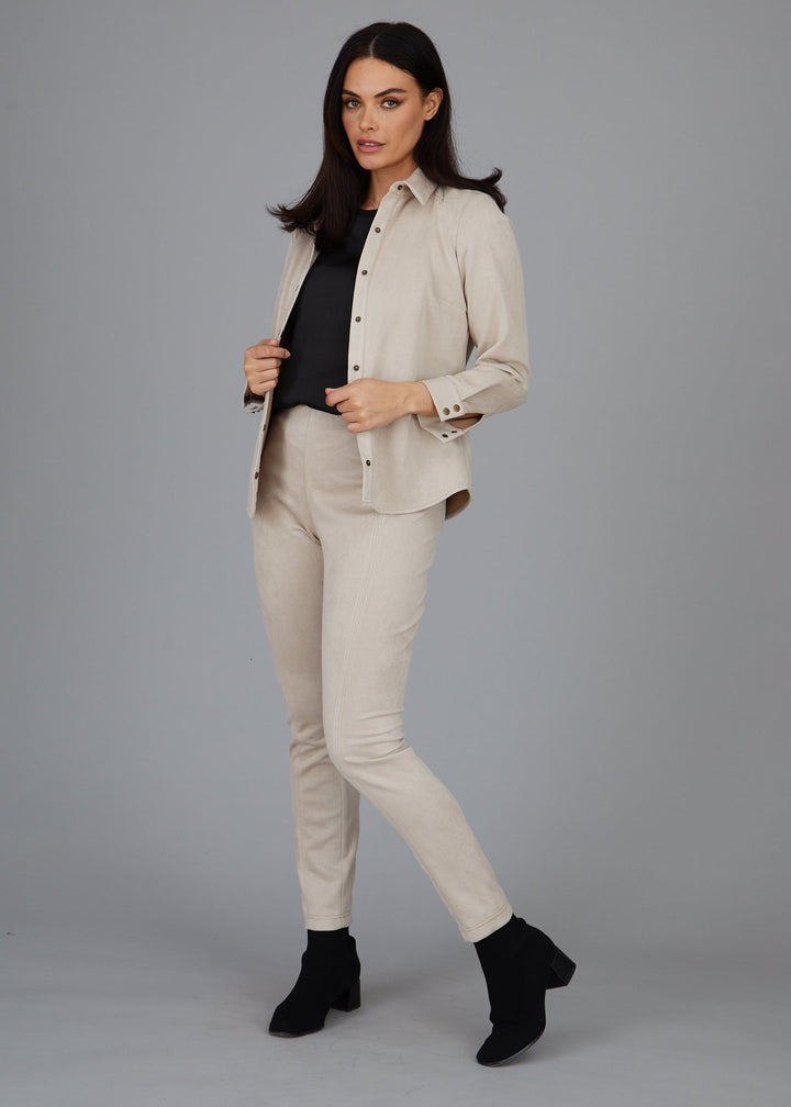 Chantal Legging - Faux Suede: FINAL SALE