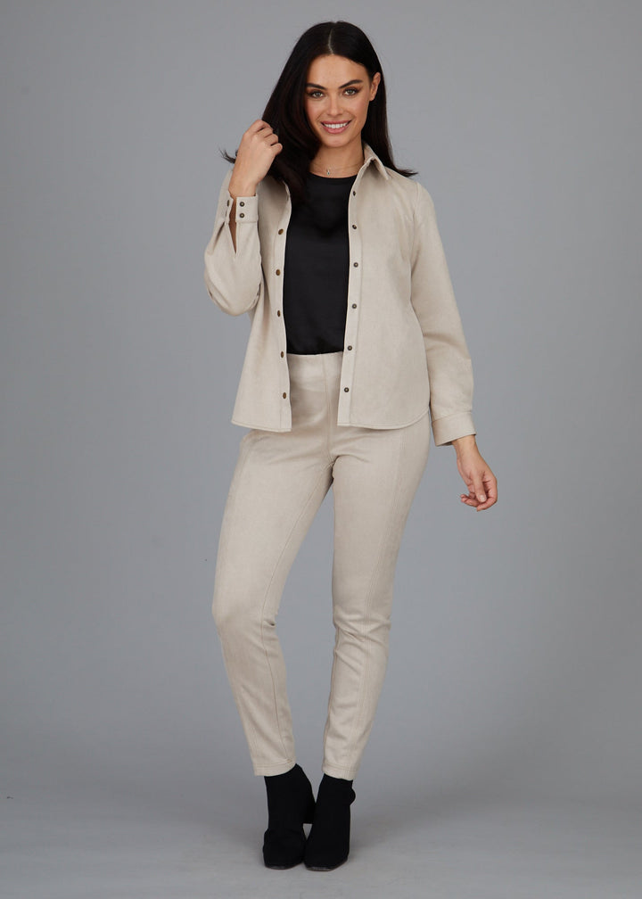 Chantal Legging - Faux Suede: FINAL SALE